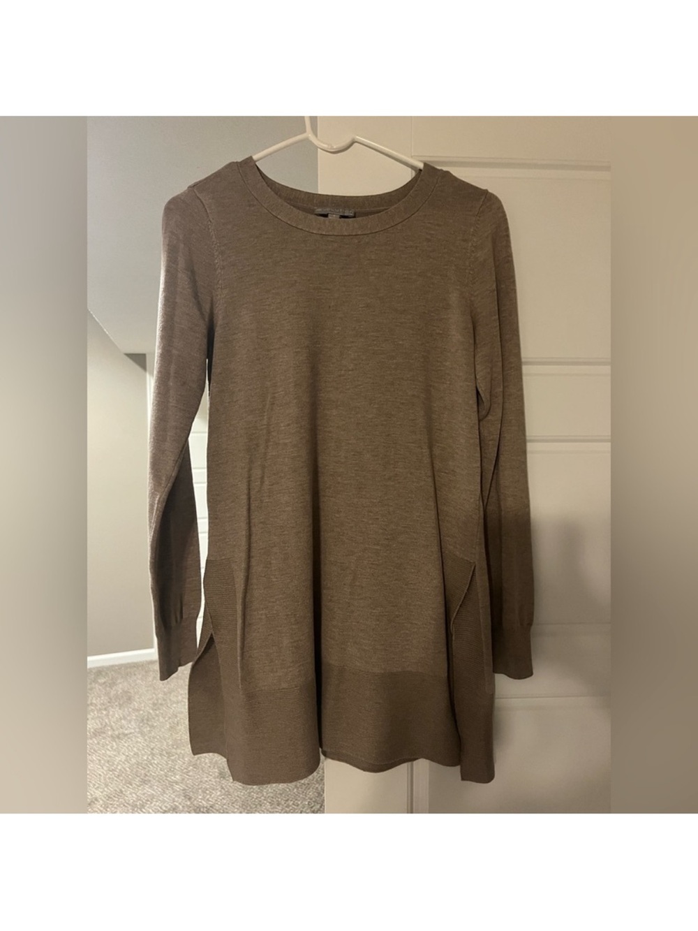 Lightweight Tunic Sweater with Side Slits from Evolution by Cyrus